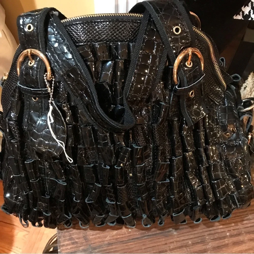 ▪️Black Patent Leather Handbag